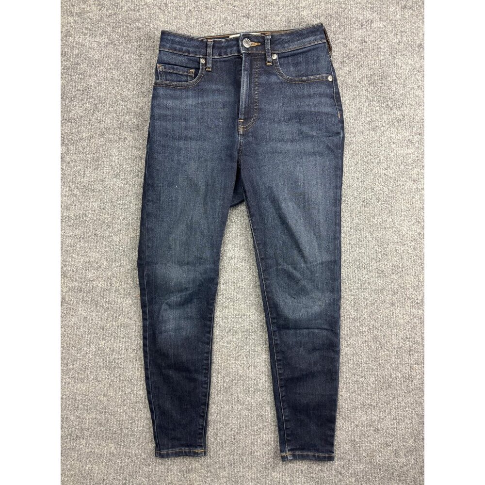 Everlane Jeans Womens 25 Dark Wash Curvy High-Rise Skinny Stretch Denim 5 Pocket